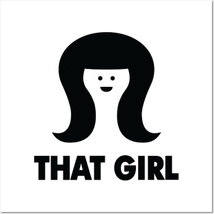 THAT GIRL Posters and Art